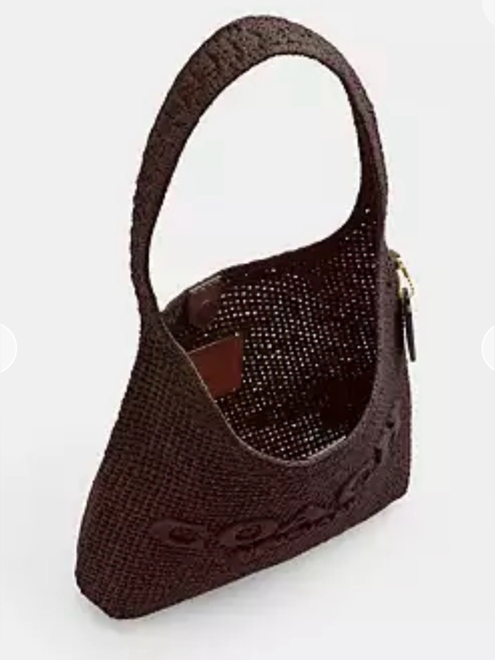 Coach Brooklyn Shoulder Bag 28 (STRAW, BRASS/MAPLE) - Picture 5 of 8
